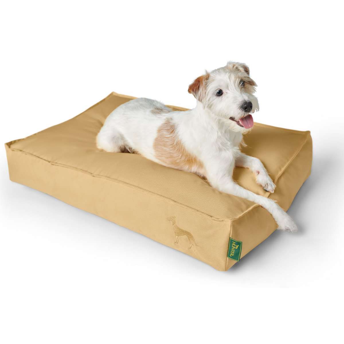 Hunter Hundekissen Ribe M 75 cm beige | Happy-Petshop.de